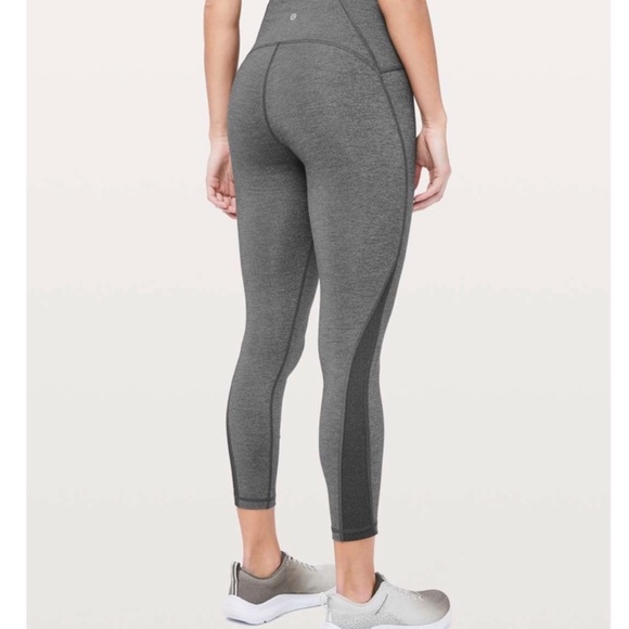 lululemon athletica Pants - Grey side mesh lululemon leggings